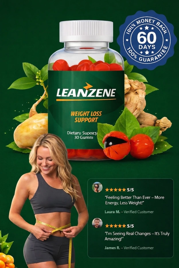 Leanzene Gummies Bottle